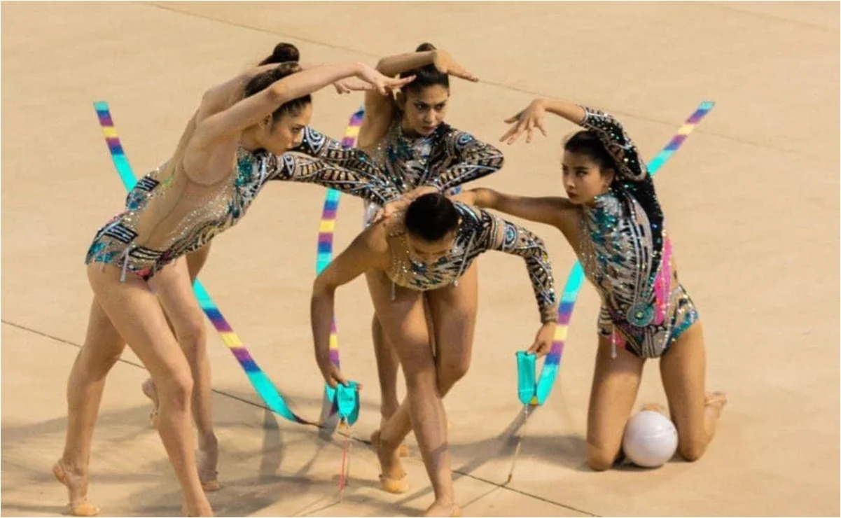 Por: Cortesía México se llevó la medalla de oro en la Copa Mundial de gimnasia rítmica
