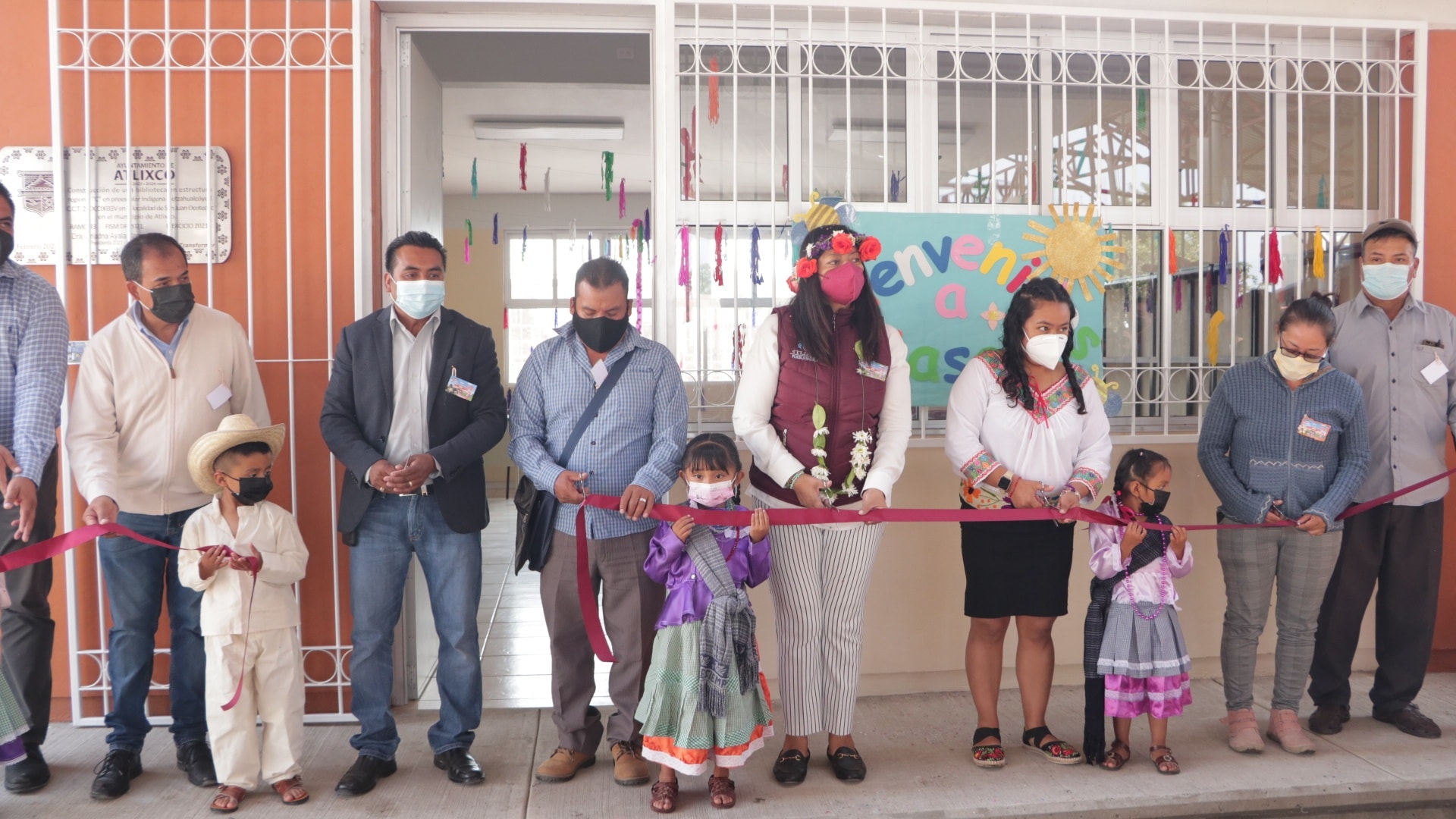 Por: Cortesía Mejoran condiciones de educación en Atlixco con la inauguración de la biblioteca regional en San Juan Ocotepec