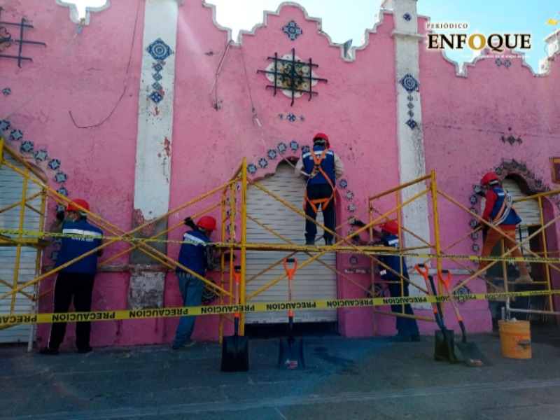 Por: Daniel Jiménez Rehabilitación del mercado de El Alto concluirá dentro de dos meses