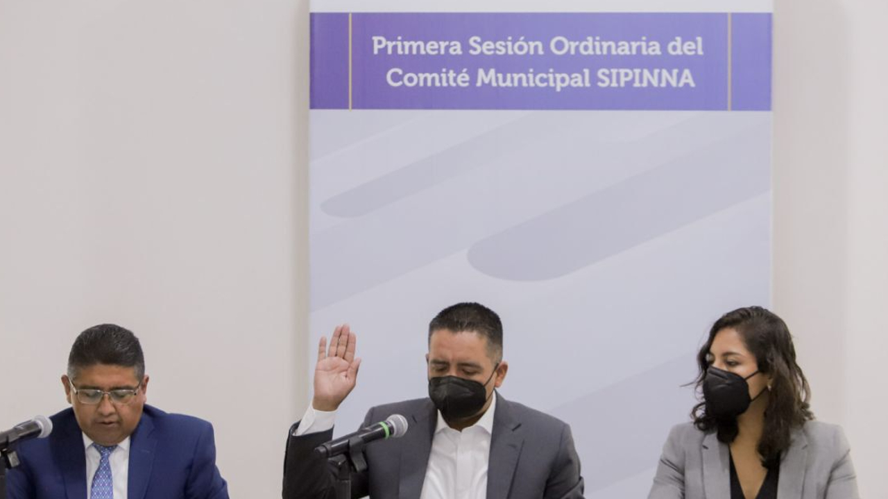 Por: Cortesía Ayuntamiento de San Andrés Cholula efectuó la primera sesión de SIPINNA