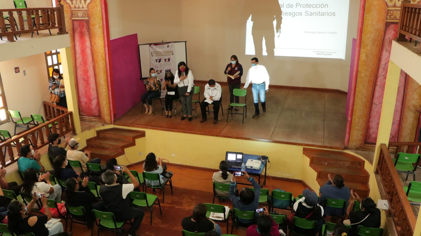 Por: Cortesía En conjunto gobierno de Puebla y ayuntamiento de Atlixco inician primera semana nacional contra riesgos sanitarios