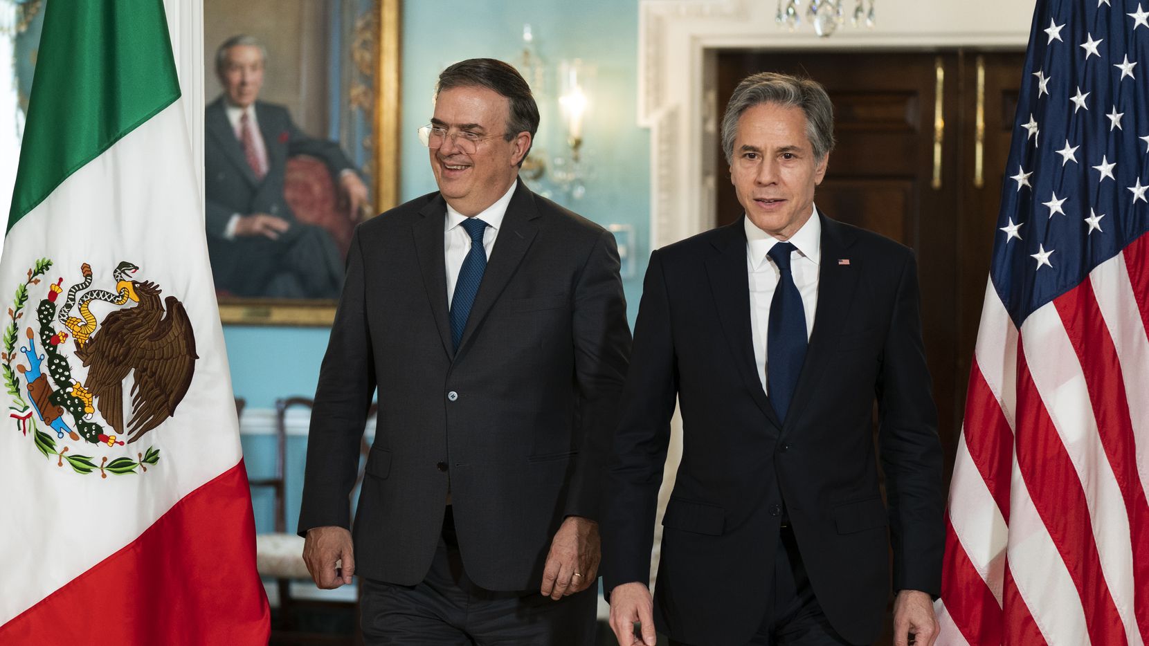 Por: Cortesía Antony Blinken dio positivo a Covid-19 tras reunirse con Marcelo Ebrard; el canciller se hará una prueba PCR