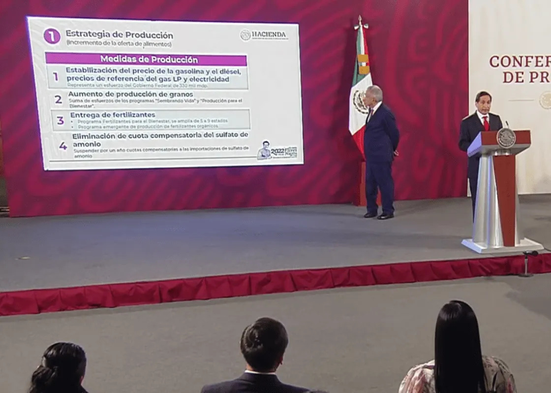 Por: Cortesía Gobierno federal presenta 'Paquete Contra la Inflación y la Carestía' ante el aumento de precios