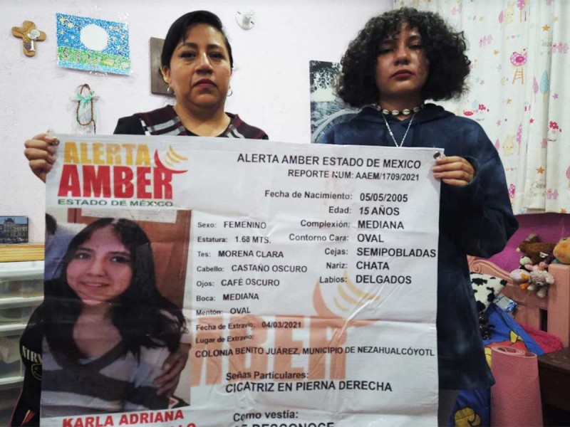 Por: Cortesía Encuentran a Karla con vida; desapareció en Edomex y su caso fue difundido por la iniciativa ‘Cuartos Vacíos’
