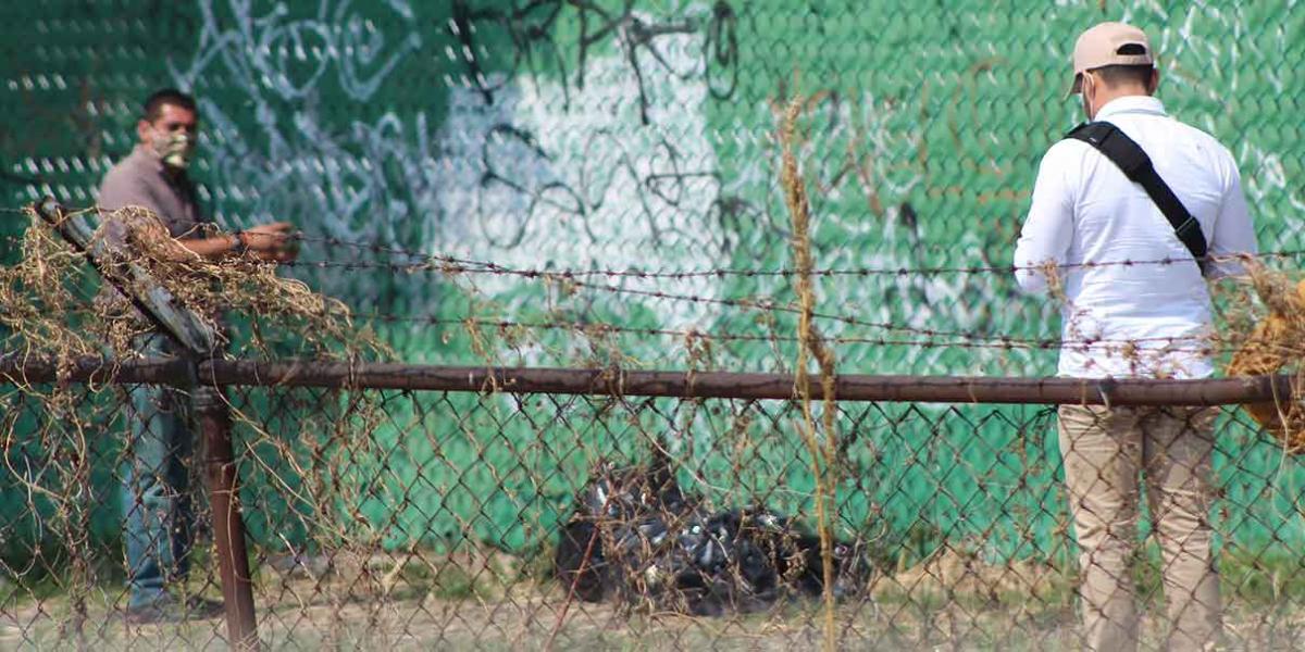 Por: Cortesía Encuentran cuerpo sin vida embolsado en inmediaciones del tianguis La Cuchilla