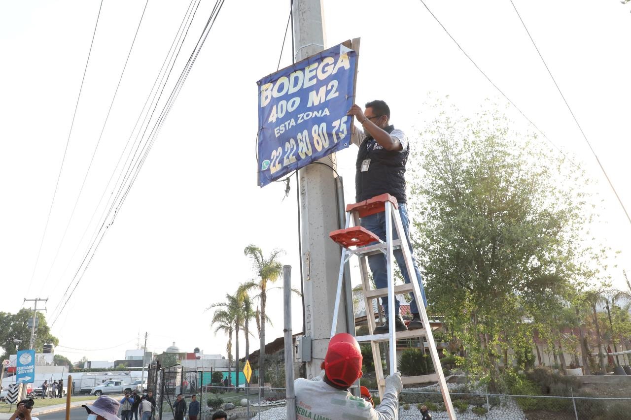 Por: Cortesía Las calles de Puebla no son basureros personales: Eduardo Rivera