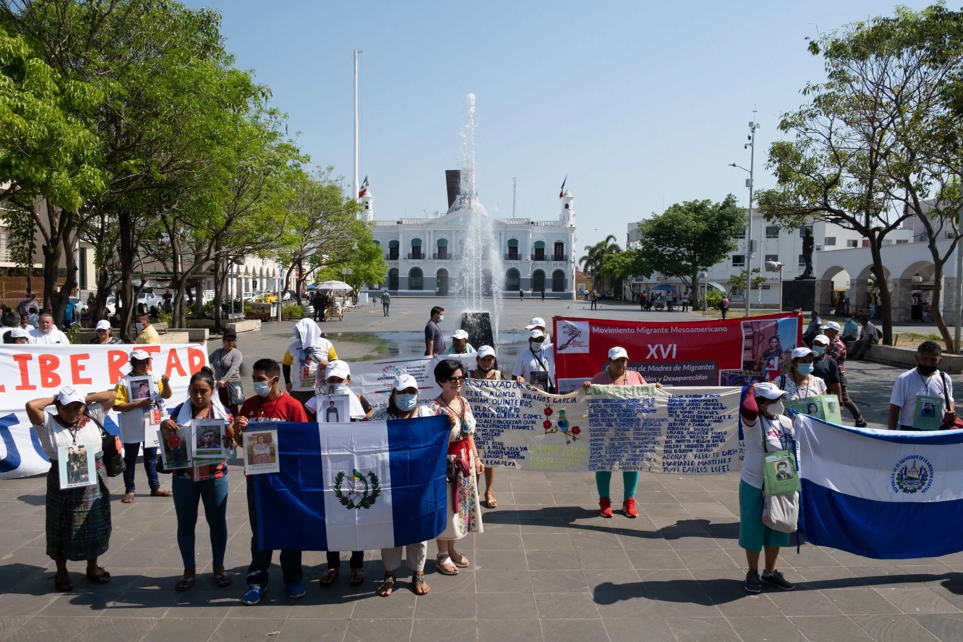 Por: Cortesía Grupo de madres centroamericanas se manifiestan en México en busca de sus desaparecidos