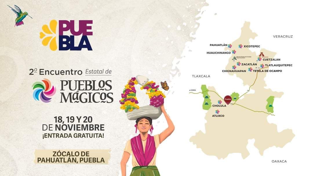 Por: Cortesía Atlixco estará presente en el Segundo Encuentro Estatal de Pueblo Mágicos