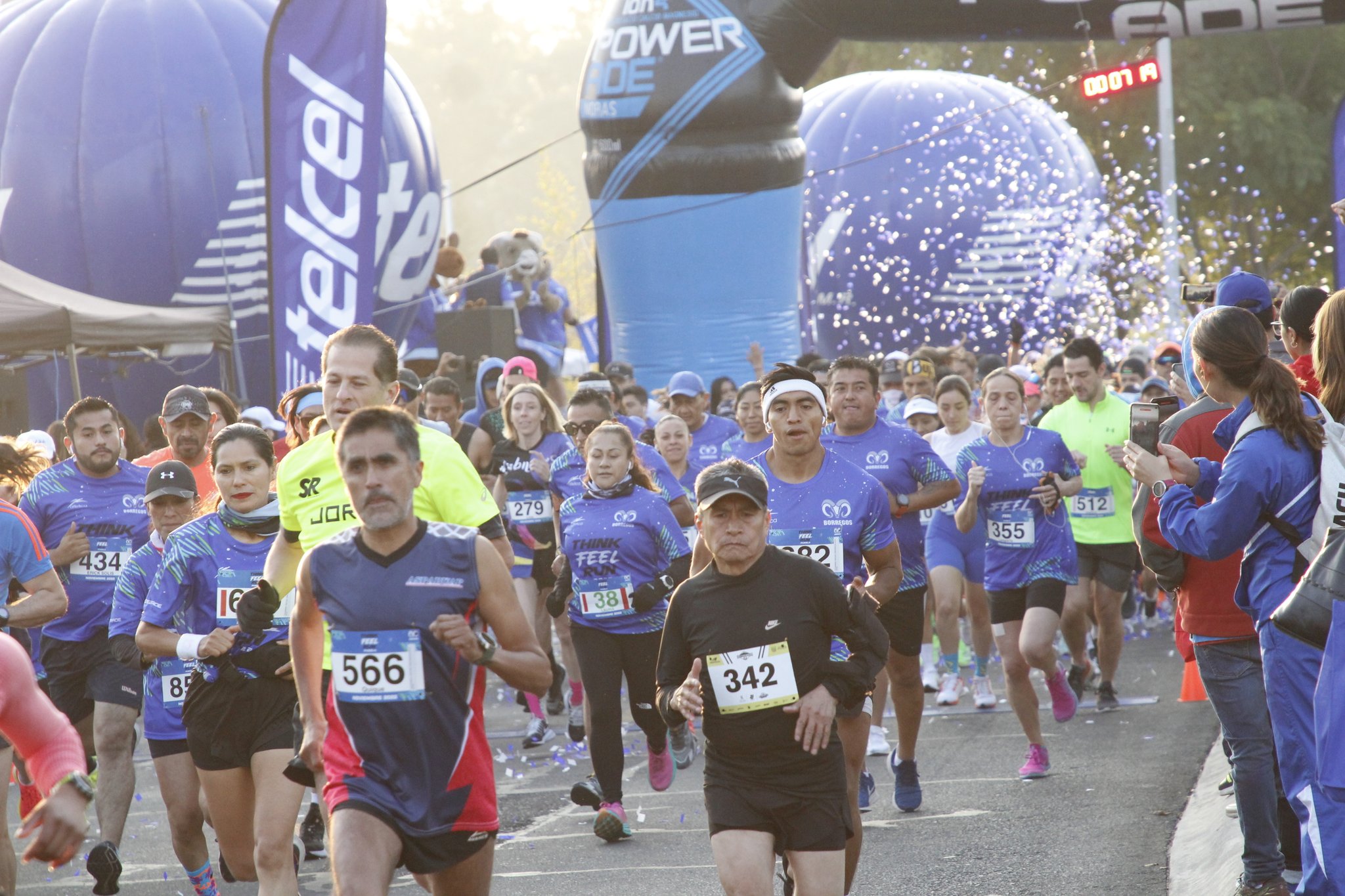 Por: Cortesía Casi mil corredores en la carrera Think, Feel, Run del Tec de Monterrey campus Puebla