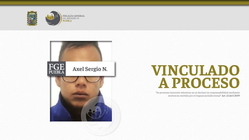 Por: Cortesía Axel Sergio N. es enviado a prisión por participar en el secuestro de un joven