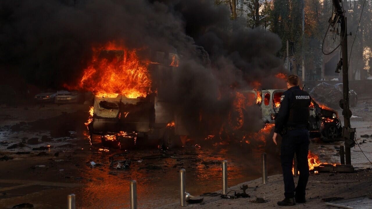 Por: Cortesía Ciudades de Ucrania son bombardeadas mientras el G20 condena la invasión de Rusia