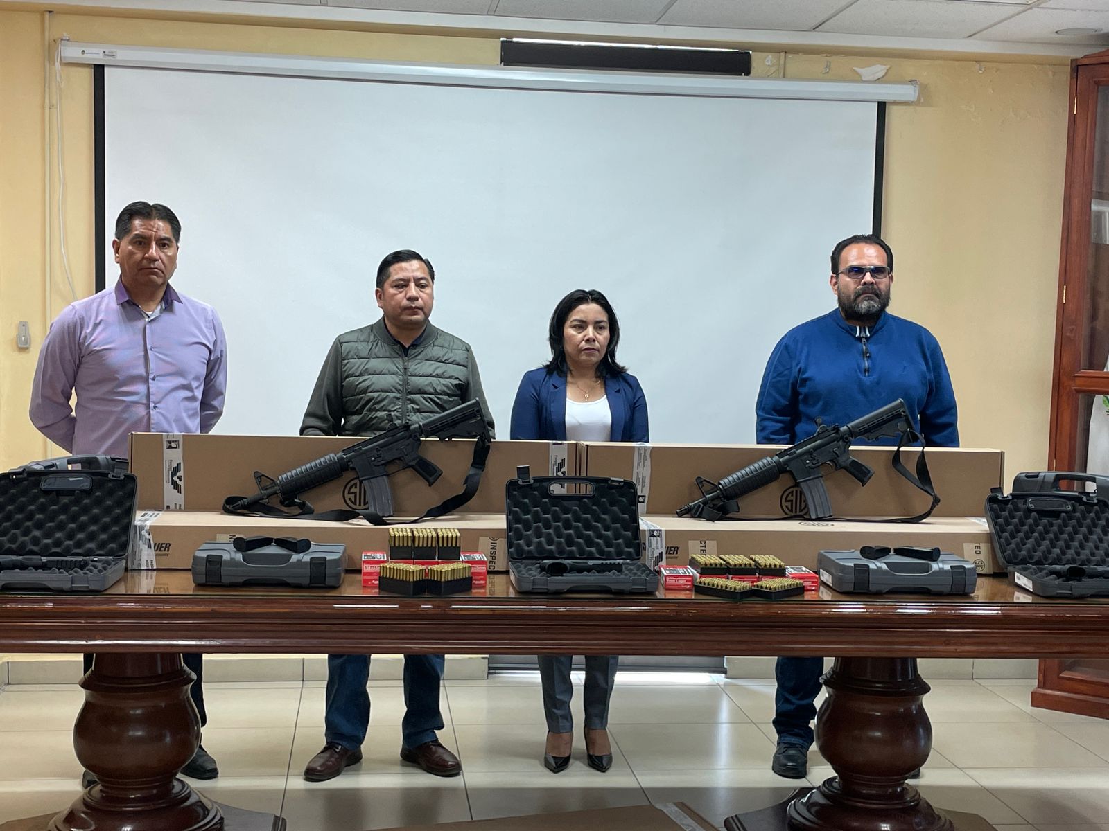 Filomeno Sarmiento Torres fortalece la seguridad pública en el municipio