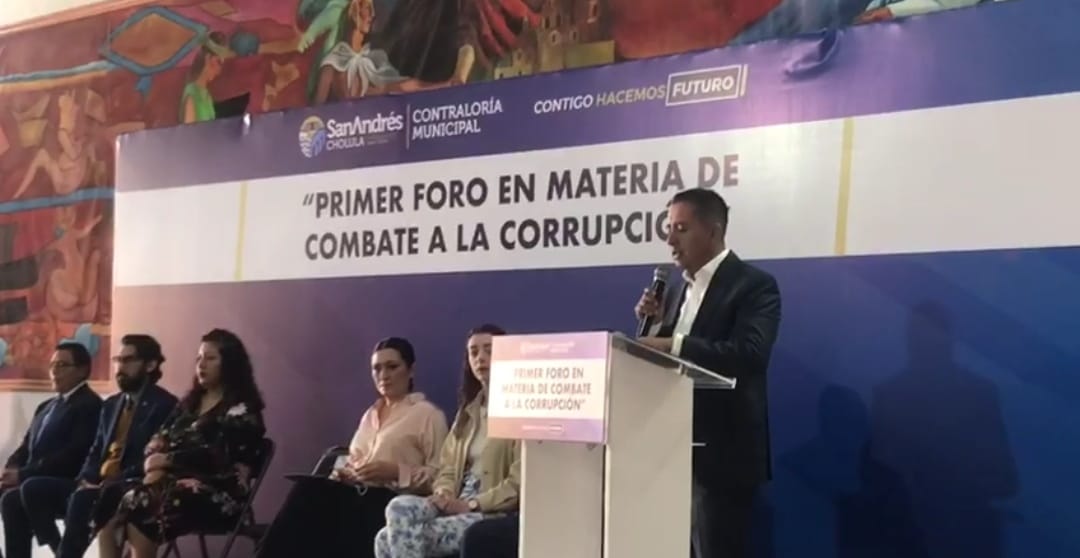  San Andrés Cholula escenario del “Primer Foro en Materia de Combate a la Corrupción”