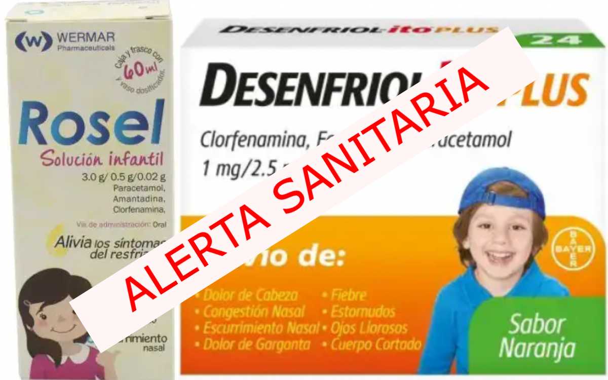 Por: Cortesía Alerta Cofepris por falsificación del Desenfriolito y Rosel