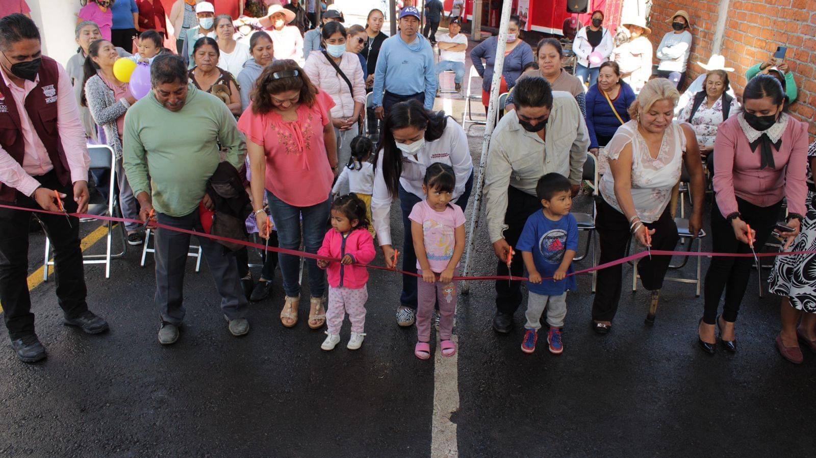 Por: Cortesía Inaugura ayuntamiento de Atlixco rehabilitación de vialidades que benefician a la población con rezago social