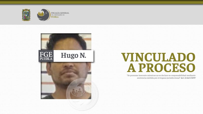 Por: Cortesía Hugo N. es enviado a prisión por el homicidio de un hombre en Tlatlauquitepec