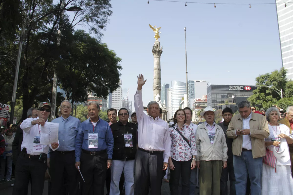 Por: Cortesía Este próximo 27 de noviembre será la Marcha del AMLO del Ángel al Zócalo; esta es la ruta