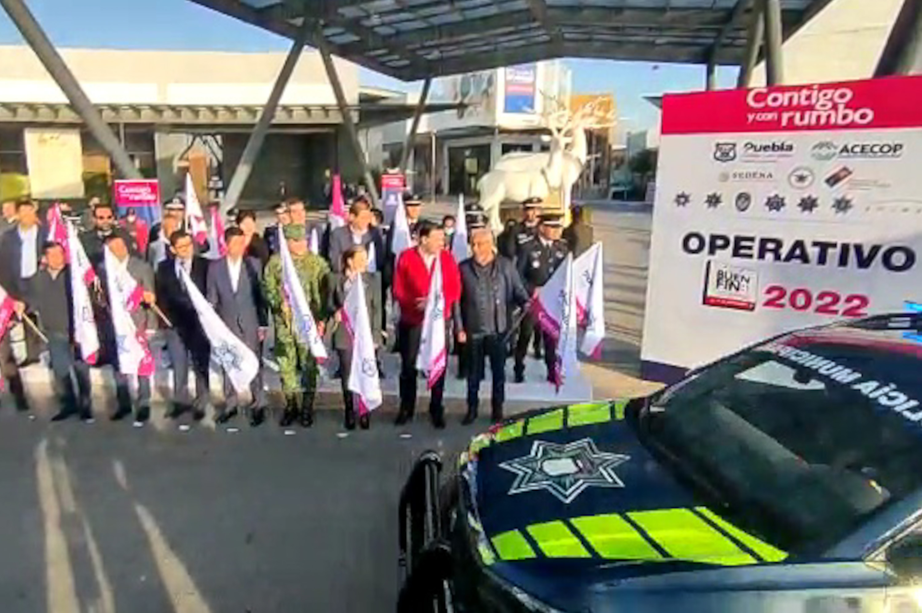 Por: Cortesía Mil elementos de la SSC de Puebla vigilarán el Buen Fin