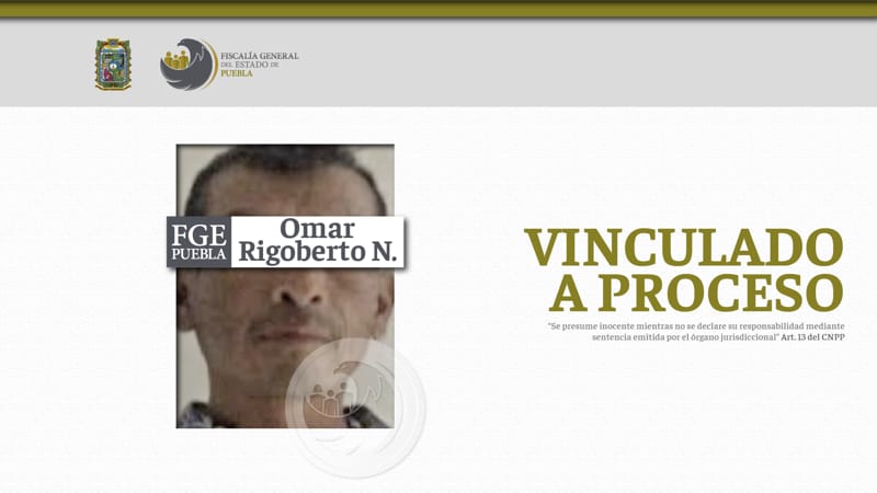 Por: Cortesía Omar Rigoberto N. es enviado a prisión por violar a una mujer con discapacidad en Cuautlancingo
