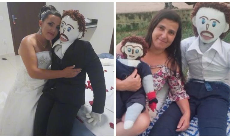 Por: Cortesía Mujer que se casó con un muñeco de trapo asegura que le fue infiel: "Me enteré por una amiga"