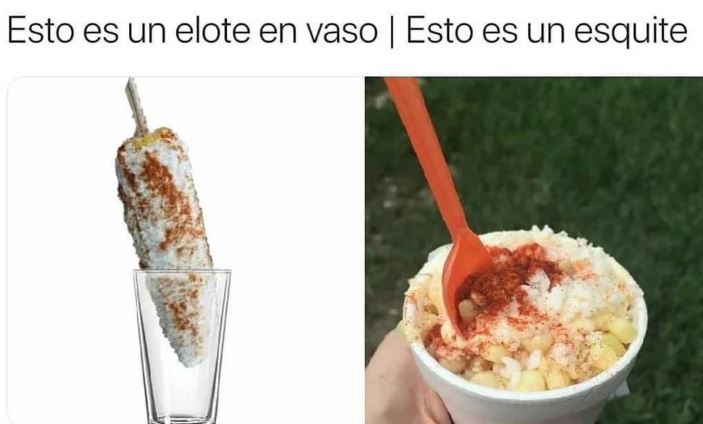 ¿Elote en vaso o esquite? El platillo callejero que divide a usuarios de redes sociales