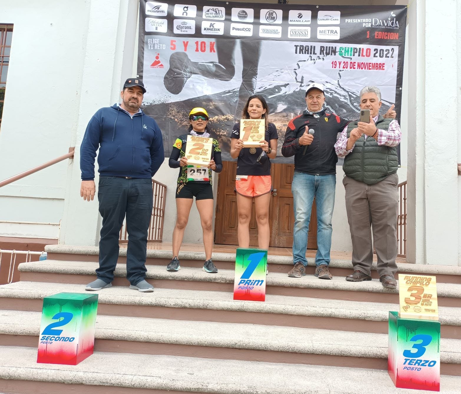 Por: Cortesía Se llevó a cabo la Running Chipilo Trail