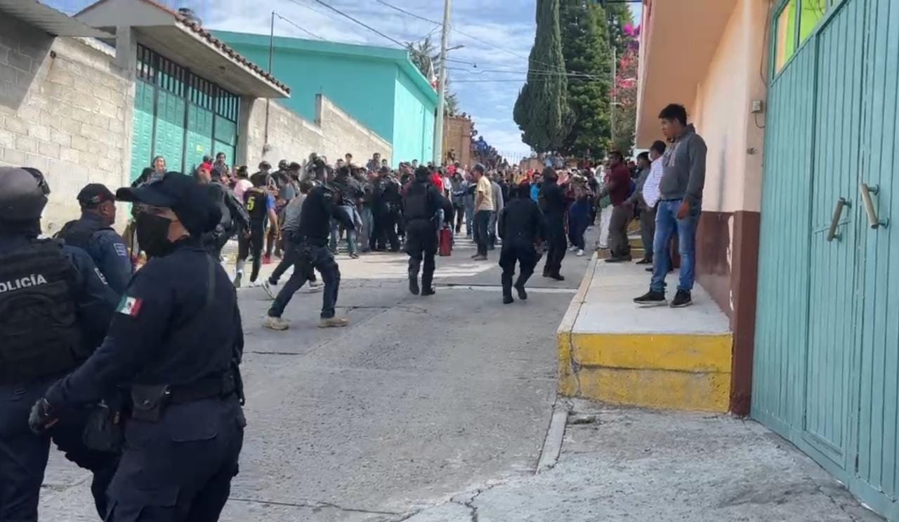 Por: Cortesía  Se arma revolución en Nopalucan, intentan linchar a ladrón