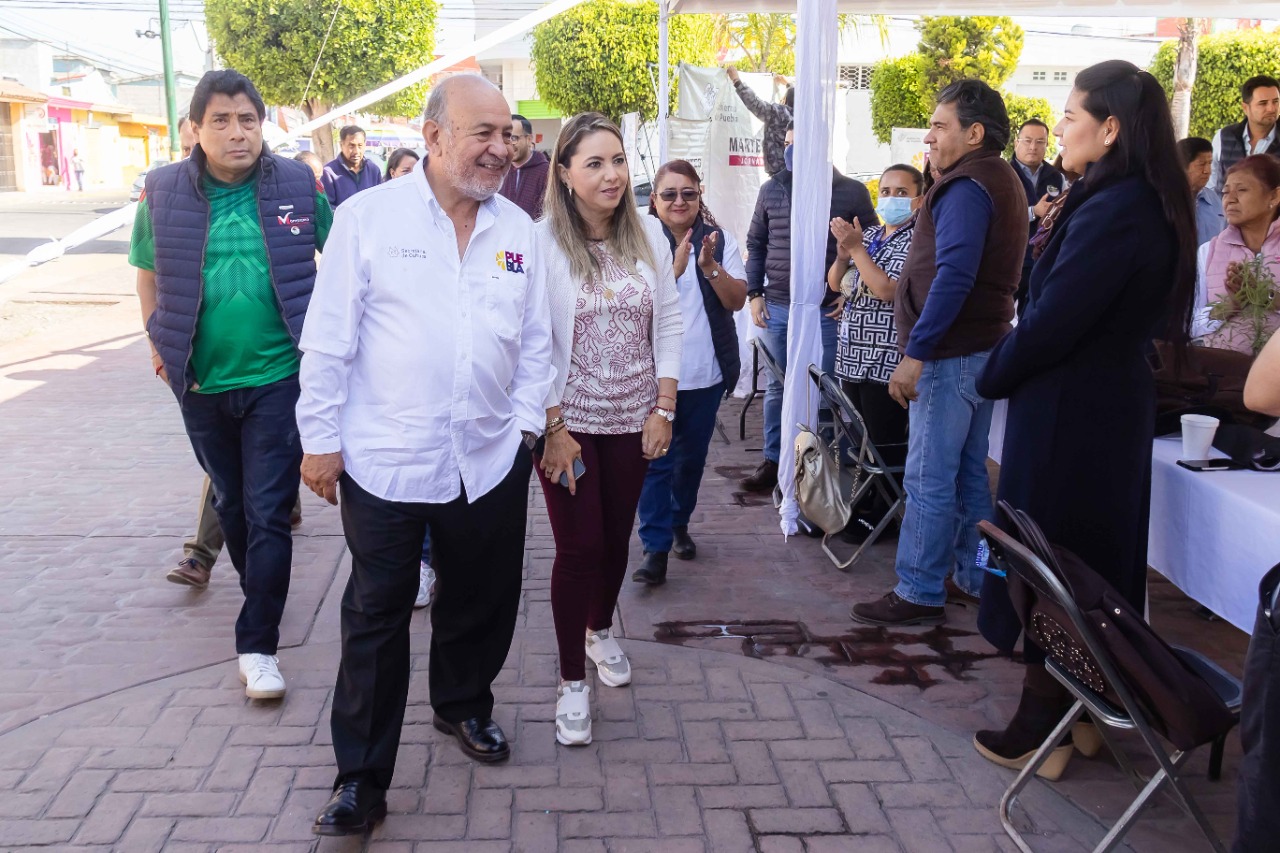 Por: Cortesía Lula Pineda En “Martes Ciudadano” de San Pedro Cholula tocó la visita del secretario de Cultura Sergio Vergara Berdejo