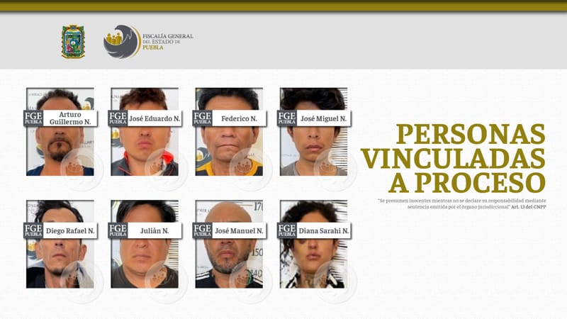 Por: Cortesía Tras cateo, detienen a ocho personas por posesión de drogas en Atlixco