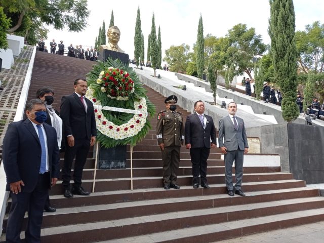 Gobierno de Tlaxcala conmemora el 100 aniversario luctuoso de Ricardo Flores Magón