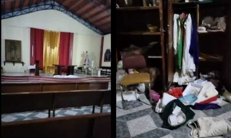Por: Cortesía Ladrón casi termina linchado tras ser sorprendido robando una capilla en Izúcar de Matamoros