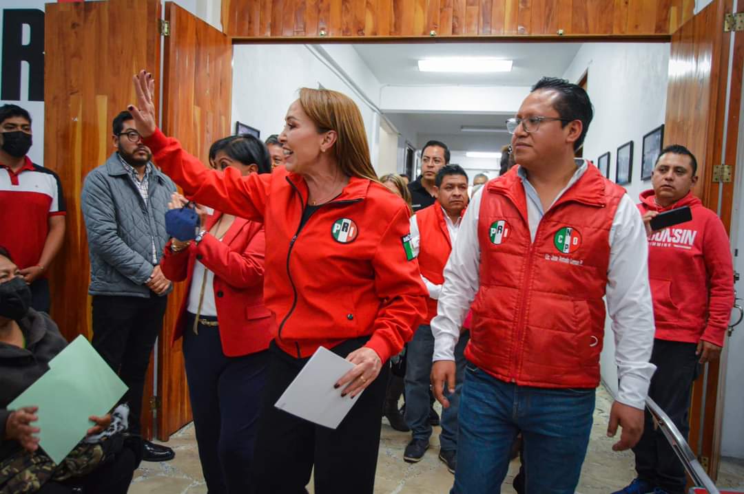 Prepara CNOP del PRI apoyo a comerciantes tlaxcaltecas desde la Federación