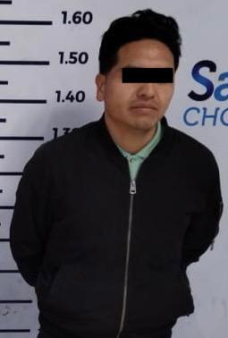 Por: Cortesía Lula Pineda Detiene policía de San Andrés Cholula a dos personas por portación ilegal de arma de fuego