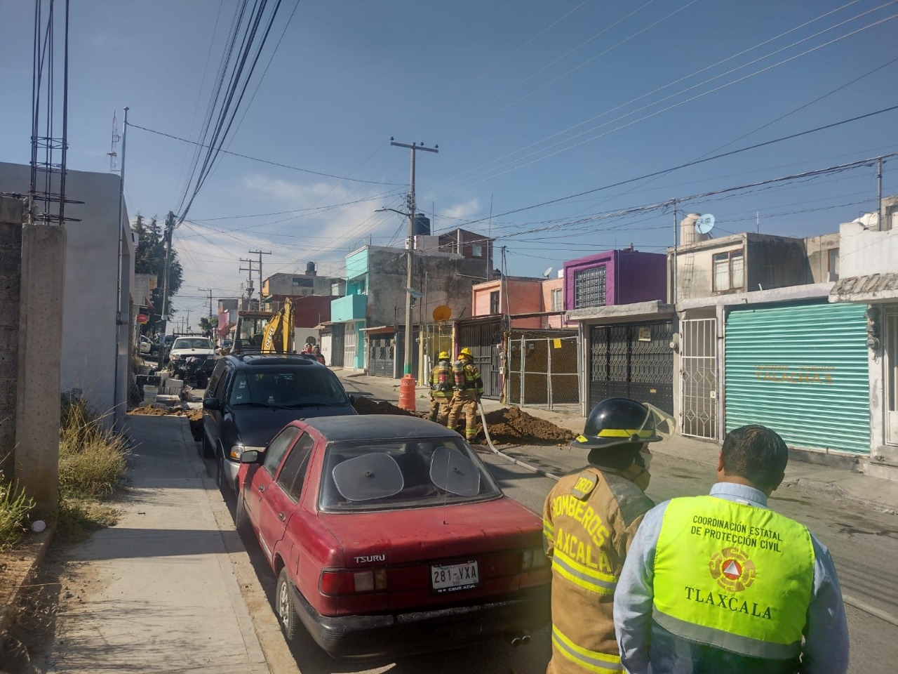 Por: Cortesía Activa CEPC protocolos de seguridad por fuga de gas en la colonia la Joya