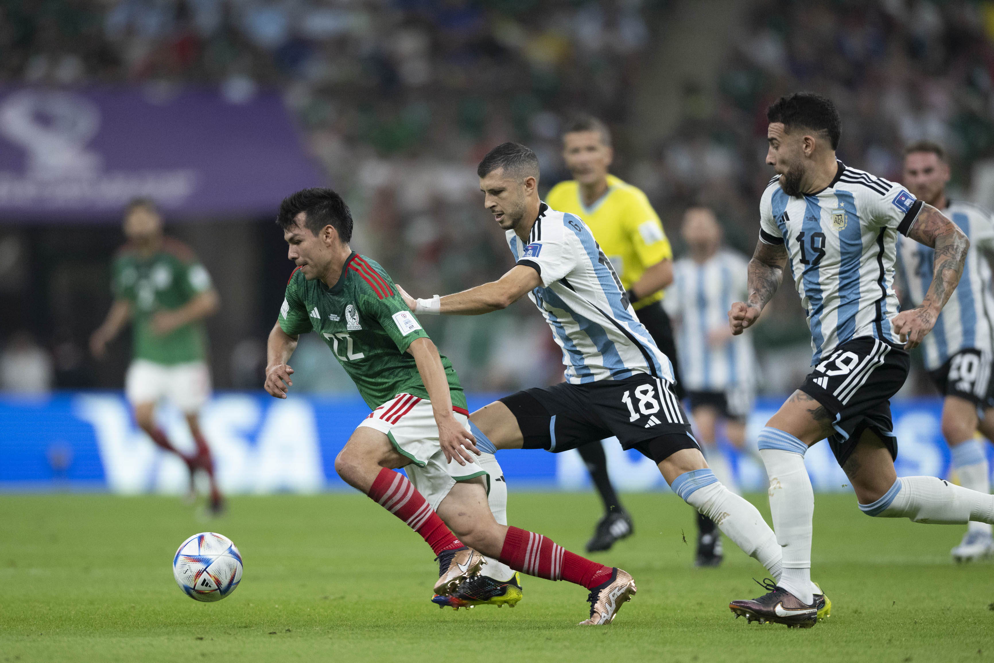 Por: Cortesía México al borde de la eliminación tras caer ante Argentina