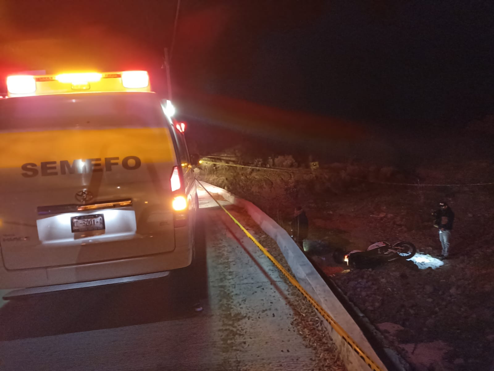 Por: Cortesía Mueren hombre y mujer en diferentes accidentes de motocicleta