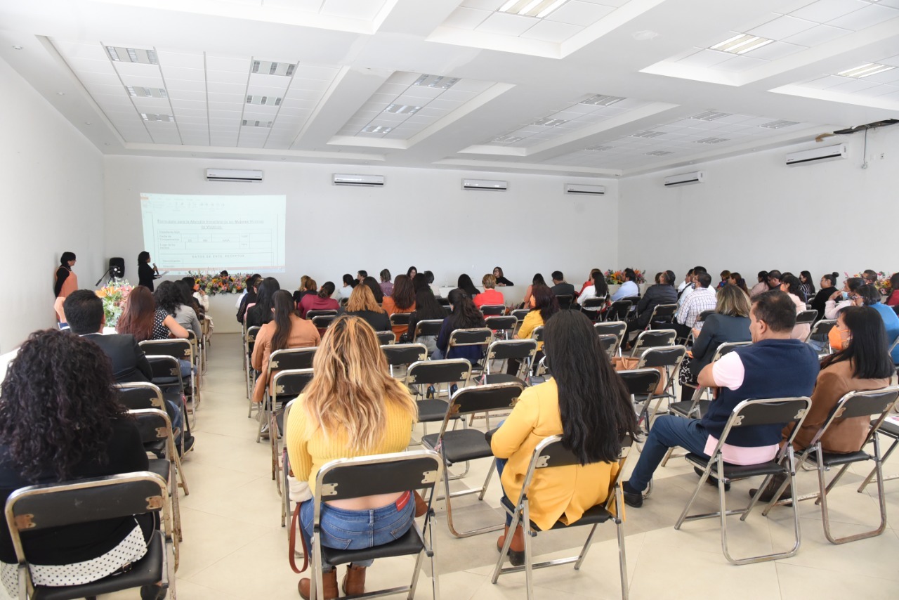 Por: Cortesía Juzgado municipal de Tlaxcala participa en la presentación del Formulario para la Atención Inmediata de Mujeres Víctimas de Violencia