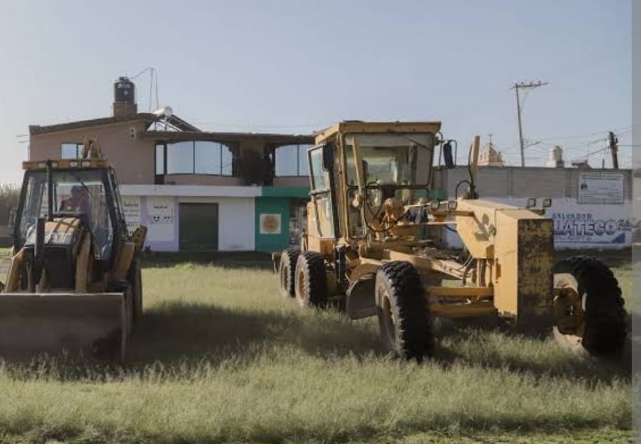 Un hecho inauguración de subcomisaria y deportivo San Rafael Comac de San Andrés Cholula en 2022