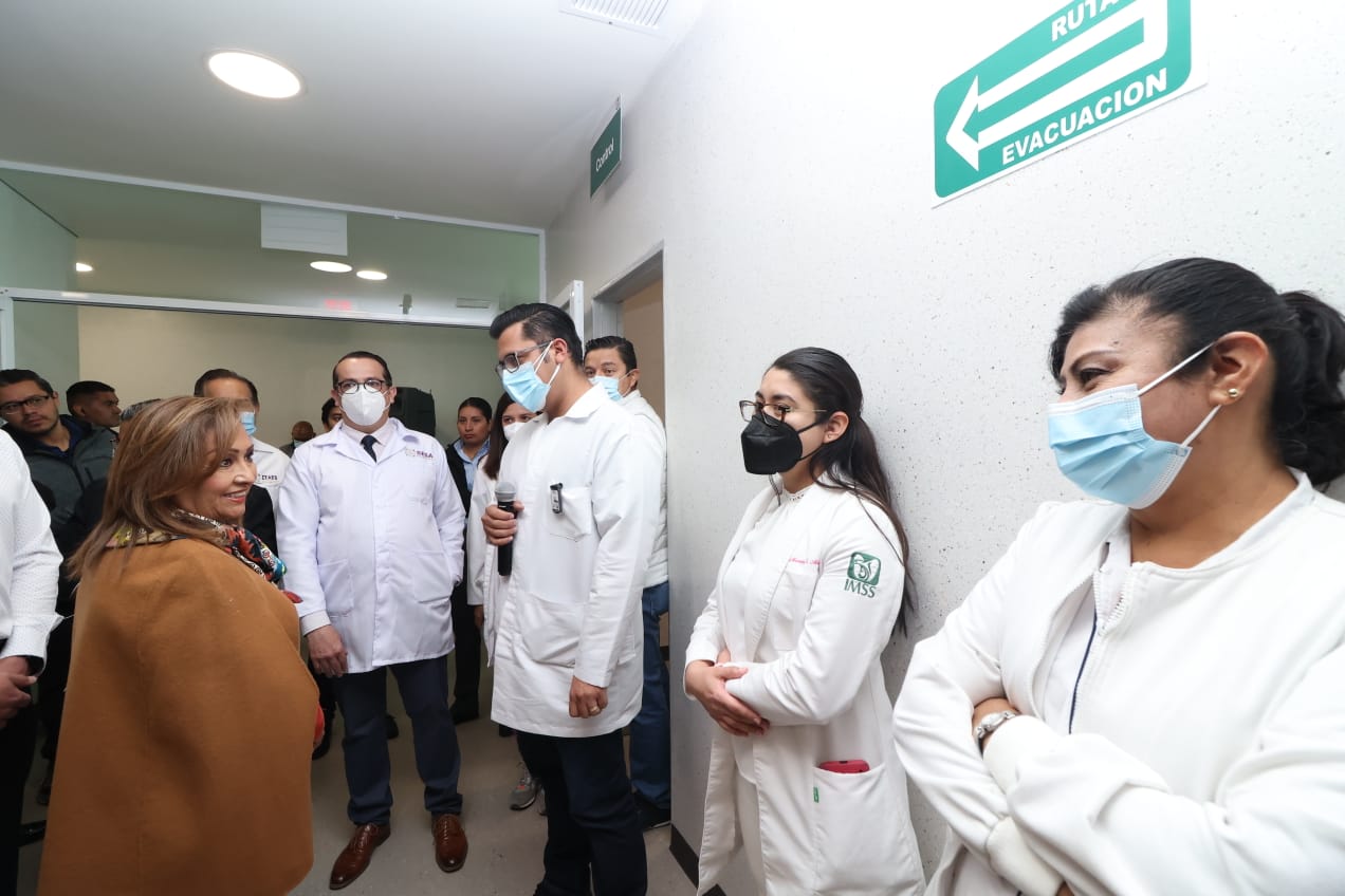 Verificó gobernadora Lorena Cuéllar avances del plan de contingencia en el hospital “Lic. Anselmo Cer