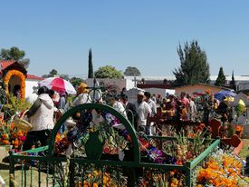 Por: Cortesía Lula Pineda Alcanzan panteones sanandreseños flujo de visitantes previo a la pandemia