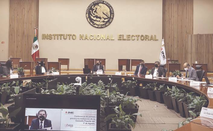 Por: Cortesía De acuerdo con encuesta del INE  se revela apoyo a reforma electoral de AMLO