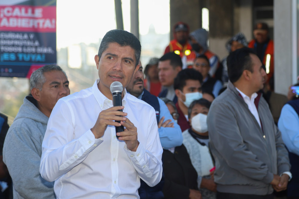 Por: Cortesía Eduardo Rivera anuncia la inauguración de siete obras antes de que termine el año