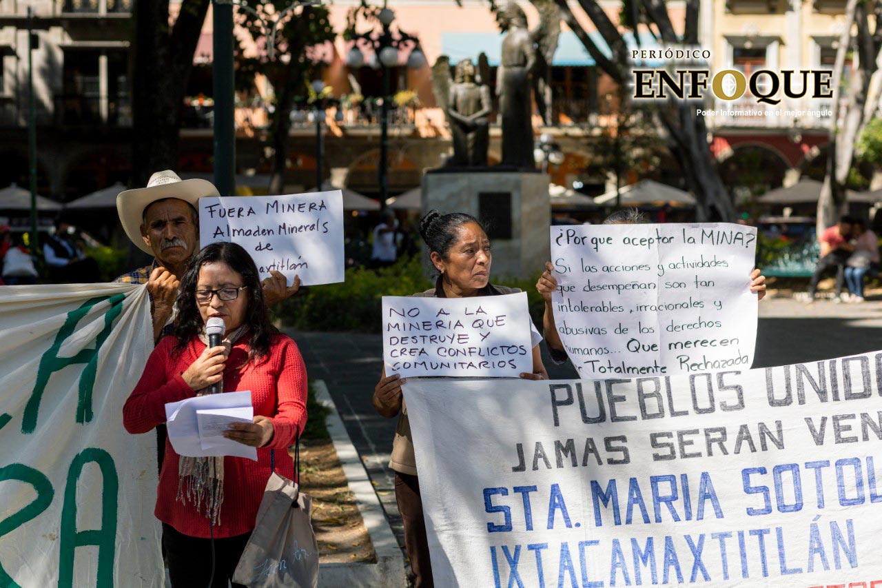 Por: Alex Muñoz Retorno de la minera Almaden Minerals podría agravar estabilidad social de Ixtacamaxtitlán denuncian pobladores