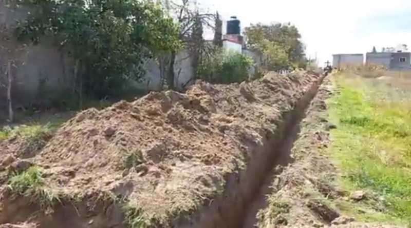 Por: Cortesía Supervisan avance de construcción de red de agua en la Sección Octava de Contla