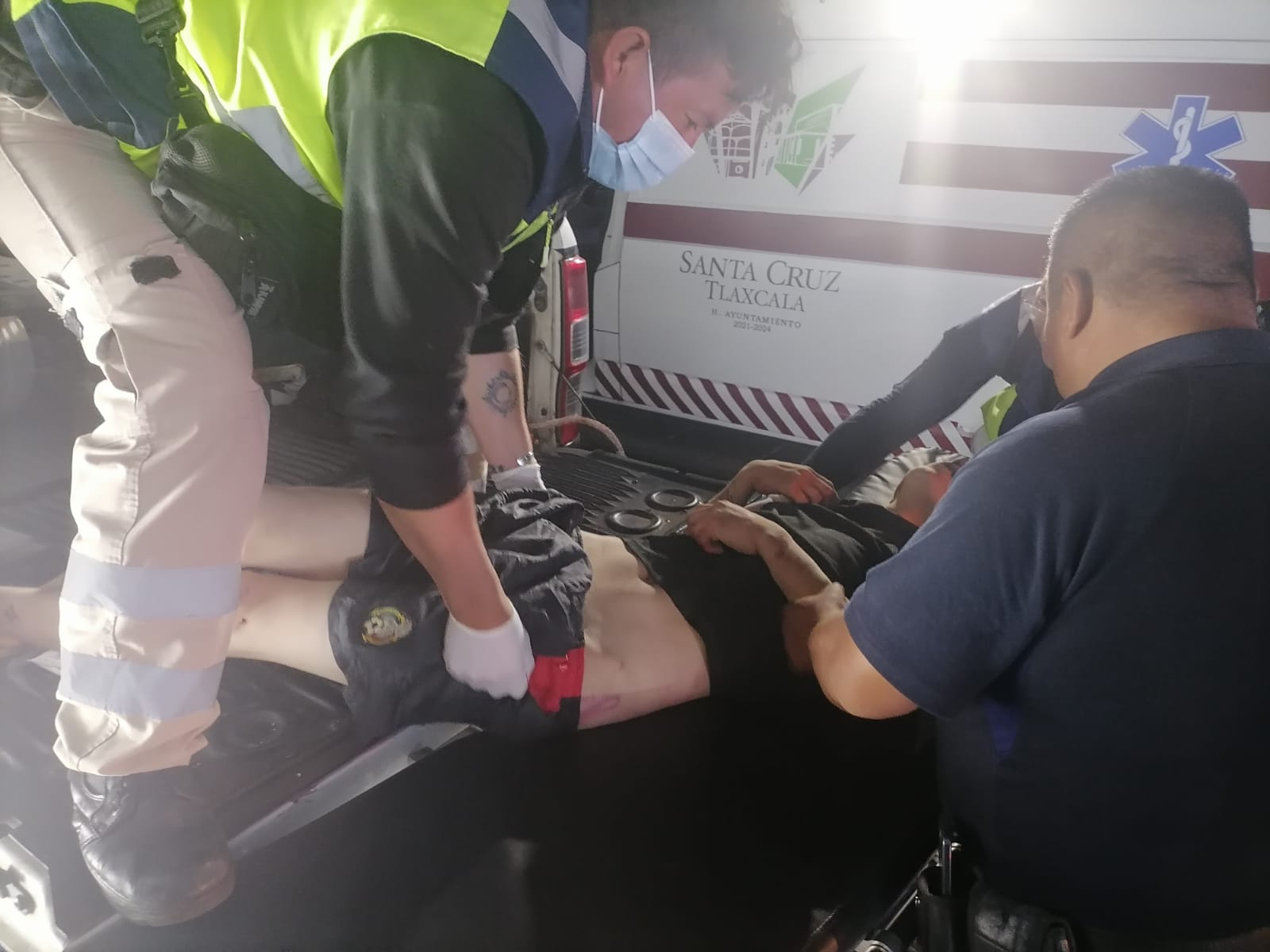 Por: Cortesía Se salva ladrón de morir linchado a manos de pobladores de San Miguel Contla