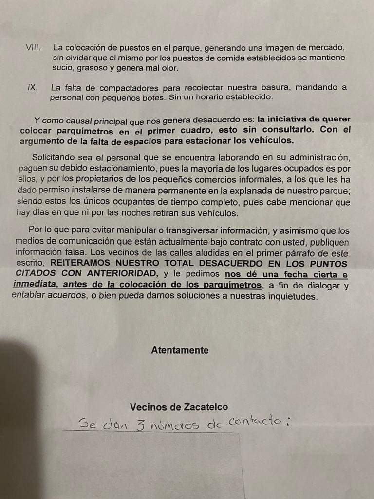 Denuncian Zacatelquenses deficiencias y abusos de Ayuntamiento
