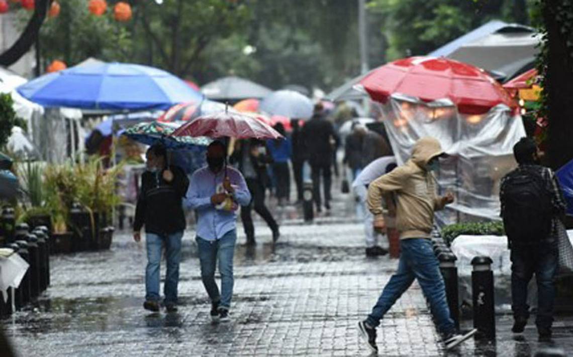 Por: Cortesía Se esperan fuertes lluvias para varios estados del país
