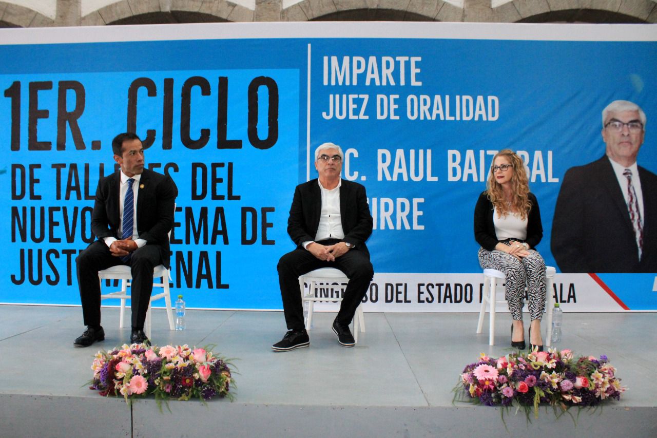 Por: Cortesía Inauguran 1er ciclo de talleres del nuevo sistema de justicia penal en el congreso