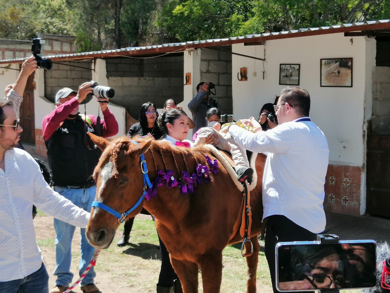 Contará SEDIF con terapias equinas para niños y adolescentes con discapacidad