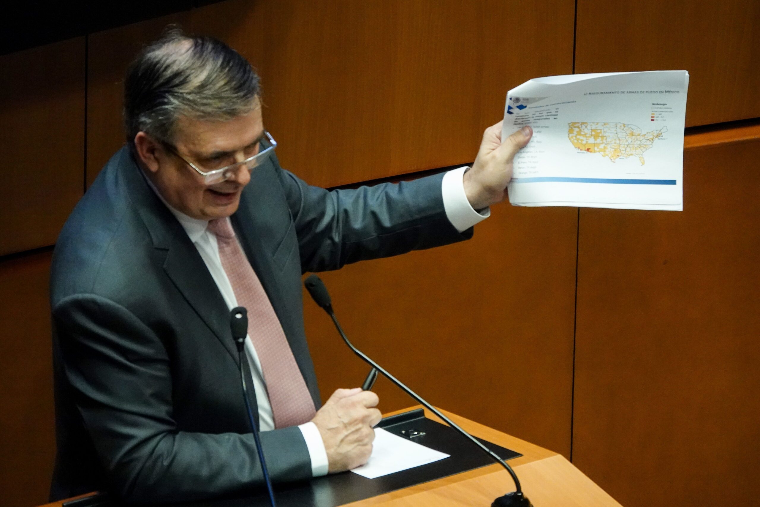 Por: Cortesía Presenta México una segunda demanda contra fabricantes de armas de EEUU
